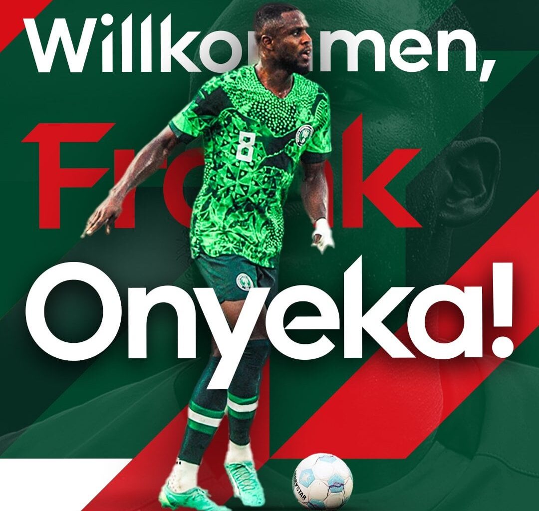 FC Augsburg verpflichtet Frank Onyeka leihweise vom FC Brentford