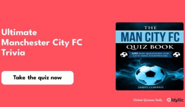 Made a Manchester City trivia quiz