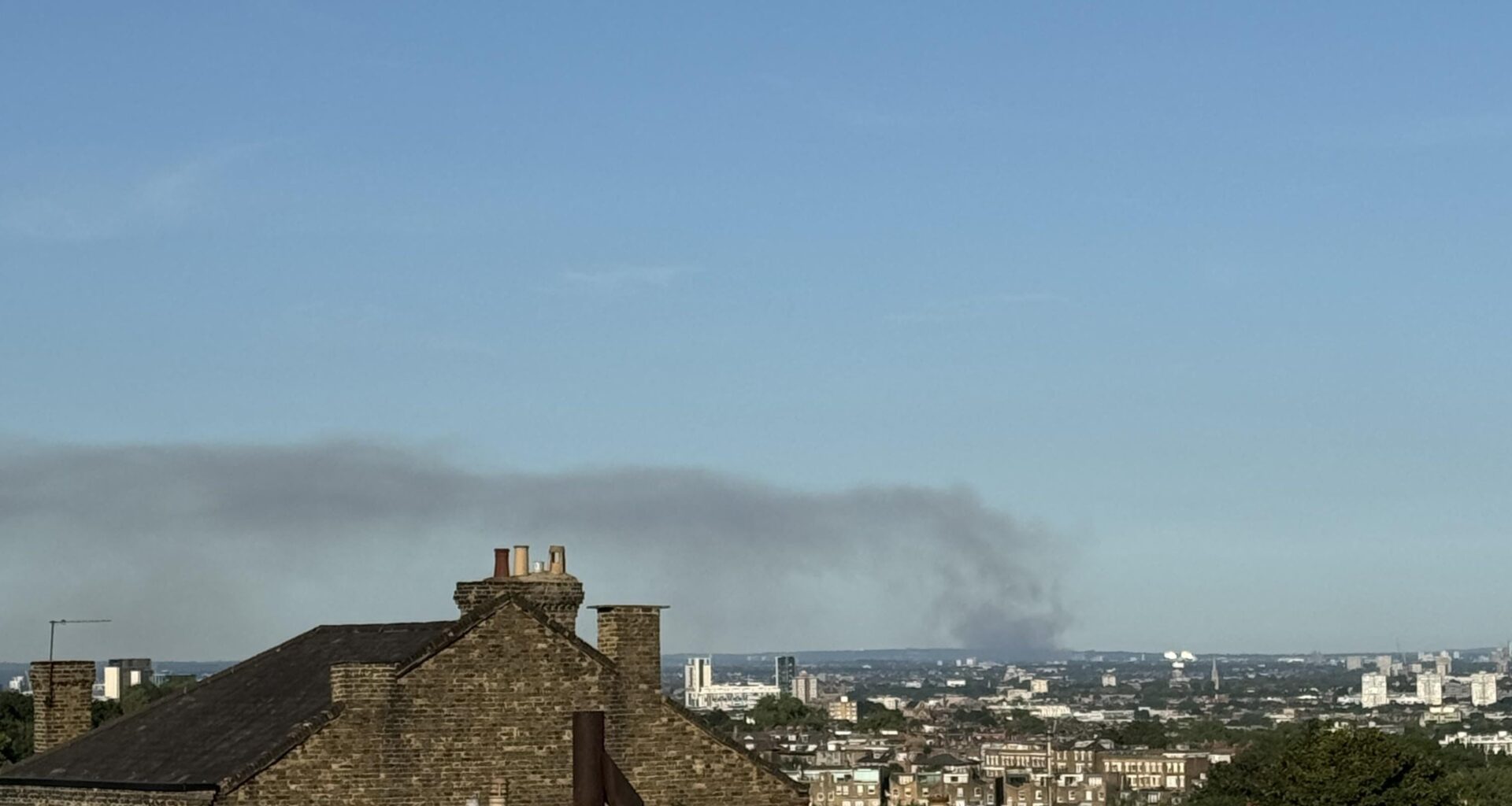 Massive fire in London ?