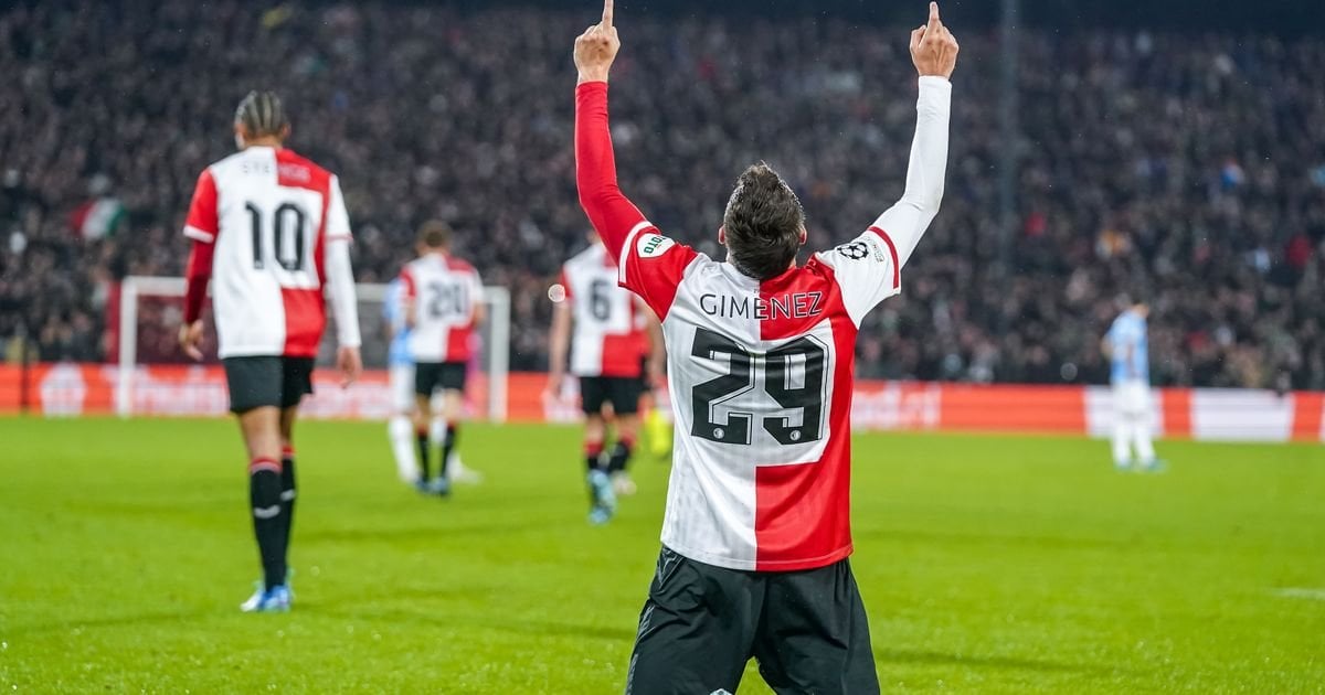Gimenez zegt Nottingham Forest af, kans groot dat spits bij Feyenoord blijft