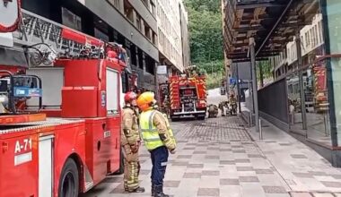Incendi al centre d'Escaldes-Engordany sense cap ferit