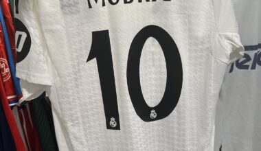 Finally got my Modric #10 jersey