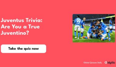 Made a quiz about Juventus team achievements