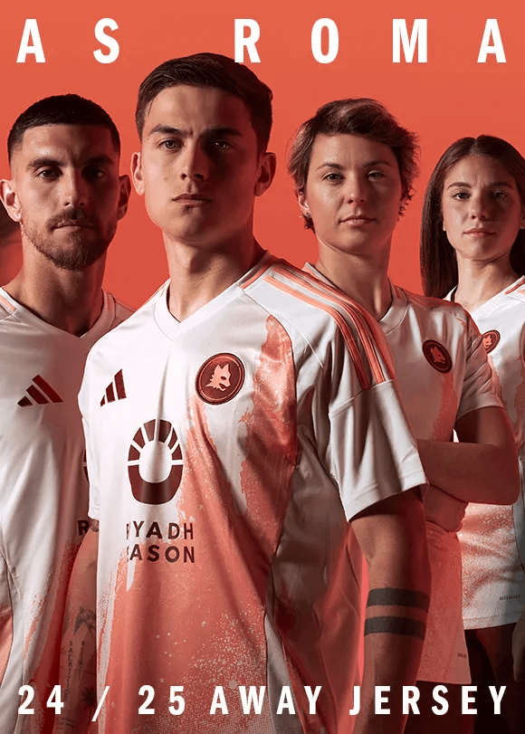 AS Roma Away kit for the upcoming season