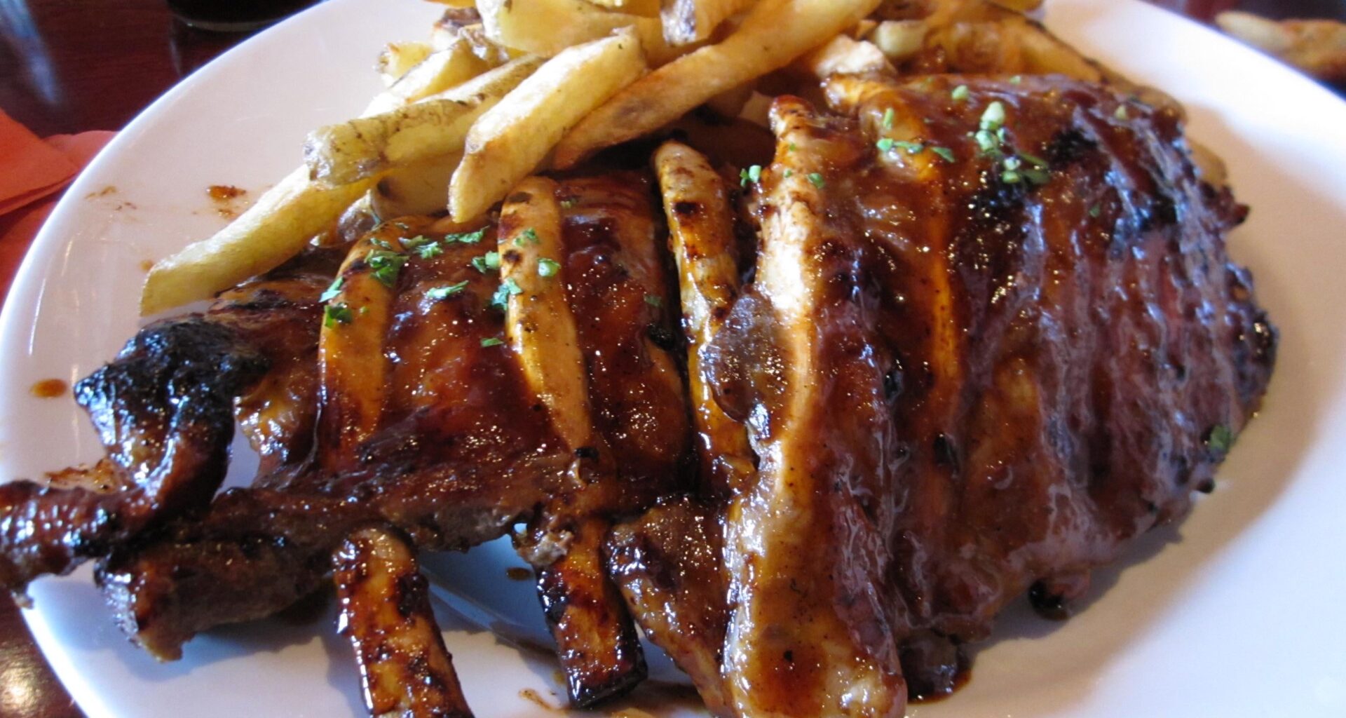 ribs and chips