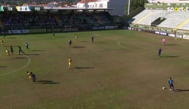 Que se passou com o relvado do Tondela?
