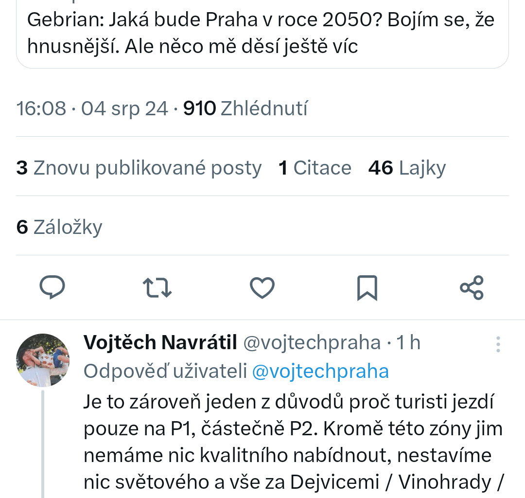 Praha mimo centrum nestojí za nic