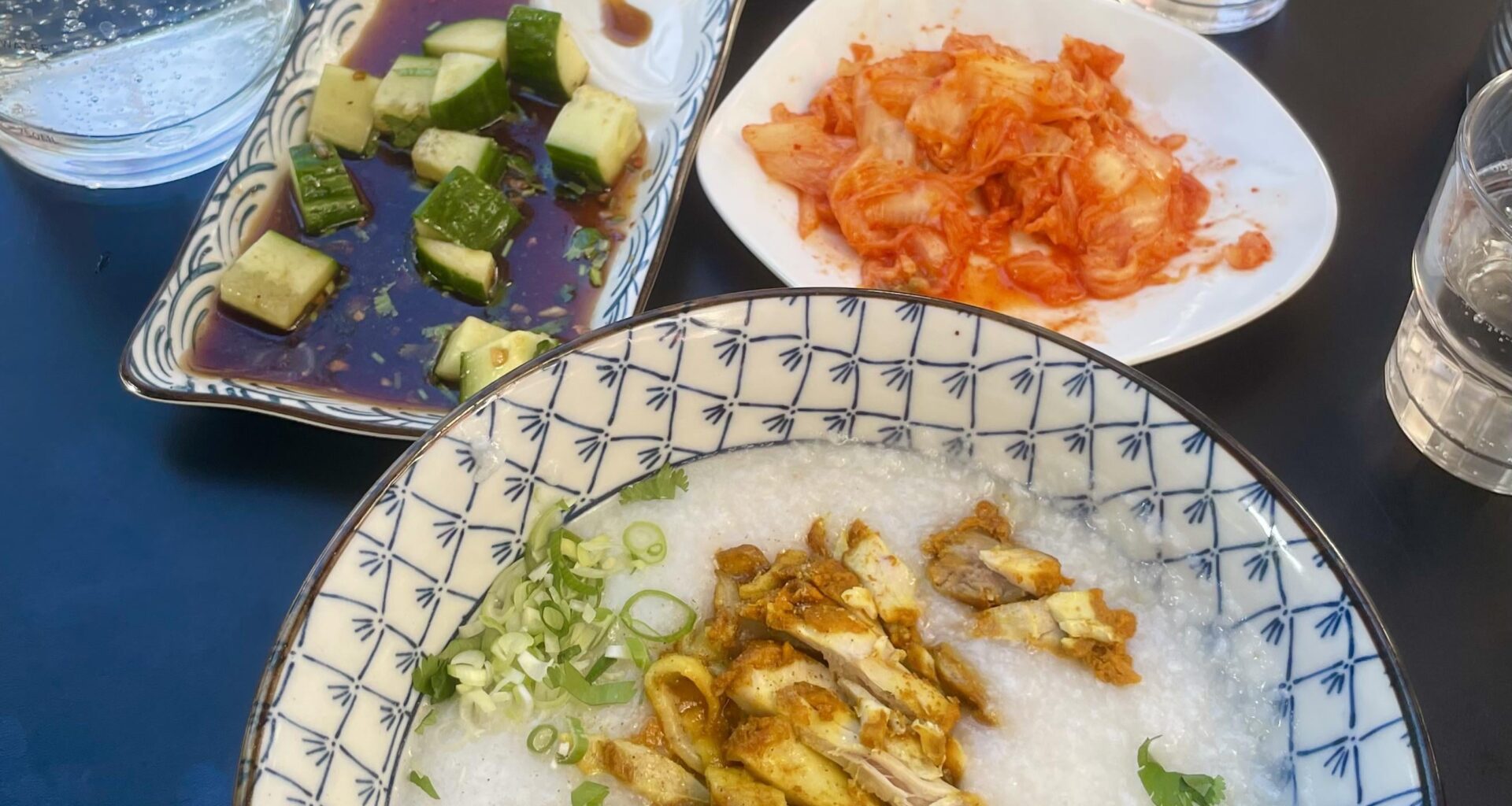 Congee with chicken in Berlin
