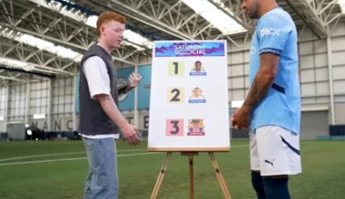 Kyle Walker ranked Vini Jr. ahead of Mbappe for the best wingers.