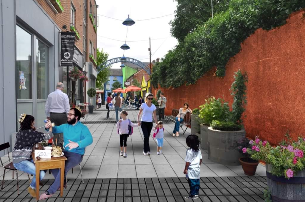 Meath County Council working on their 2030 visions of Navan. 10/10 photoshop skills