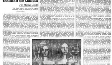 "Al mismo tiempo que cuelgan a Cristo en las paredes de las escuelas, aparecen por los montes, las carreteras y las playas, los cadáveres de los maestros". Pintora galega Maruxa Mallo en La Vanguardia, agosto de 1938