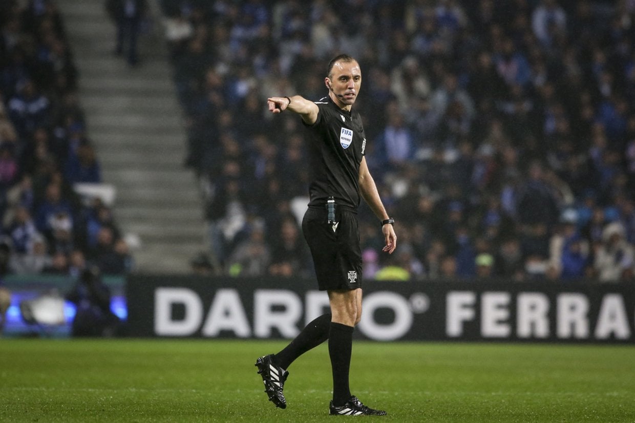 João Pinheiro é o árbitro nomeado para a Supertaça