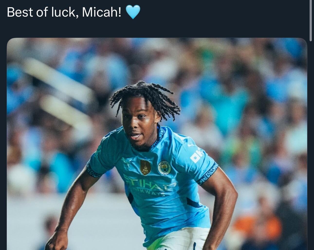 Really thought he’d stay after his pre season performance.