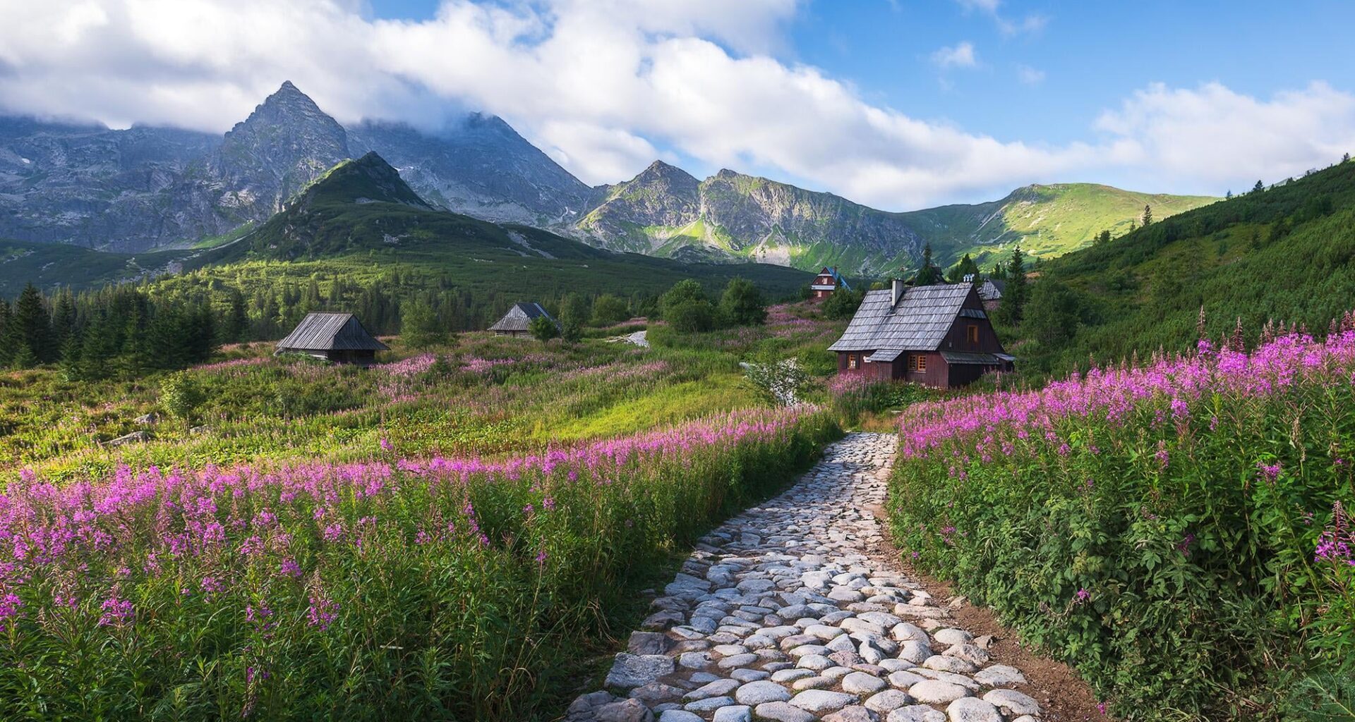 One of the most beautiful views in the Polish Tatras