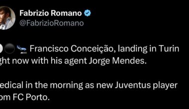Francisco Conceição IS IN TURIN