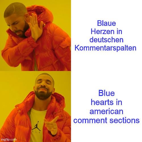 Blaue Herzen <3