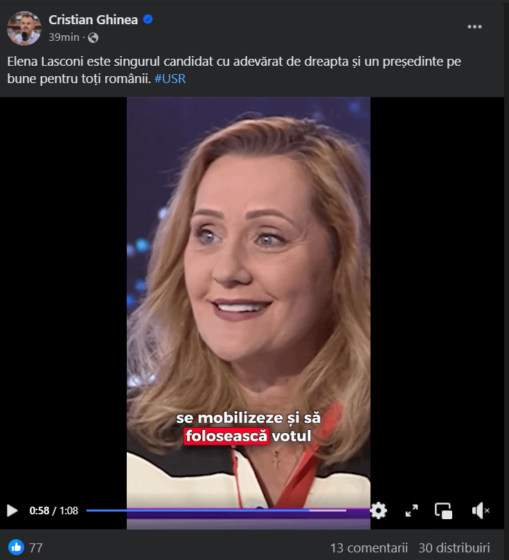 Ghinea a tinut cont de critica lui Valeriu Nicolae