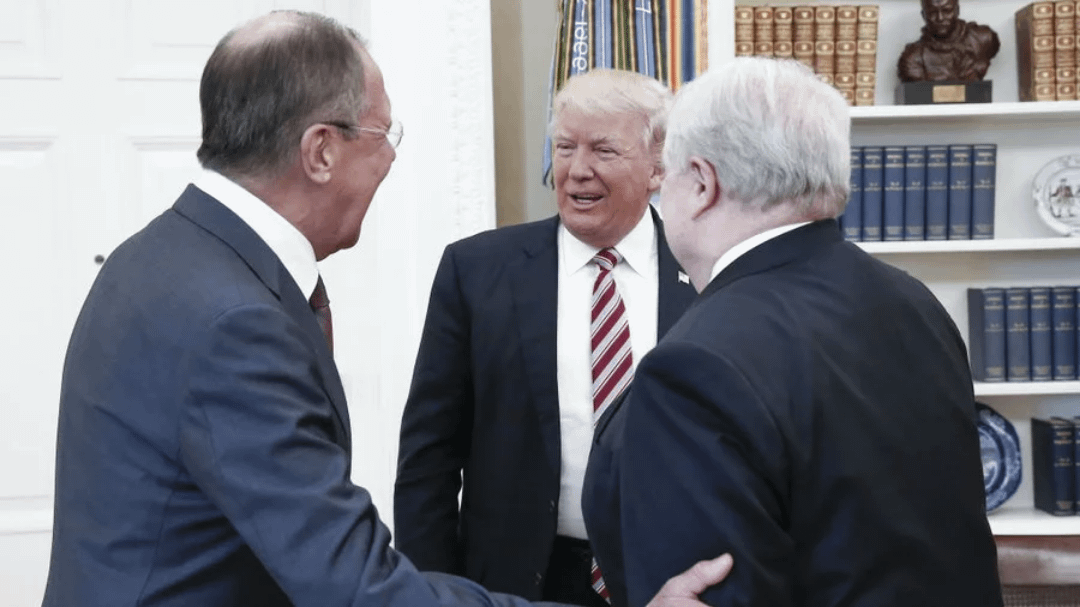 It was weird that one time when Donnie invited the Russians to the oval office to share intelligence with them while only allowing a Russian photographer to cover the meeting.
