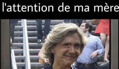 Et qu'elle fait semblant de ne pas te voir...