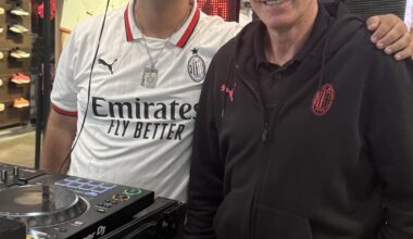 Baresi DJing with me