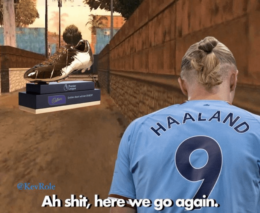 Erling Haaland is suffering from success at this point...