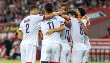 Match : Lille/PSG (1-3), individual performances (translation in comments).
