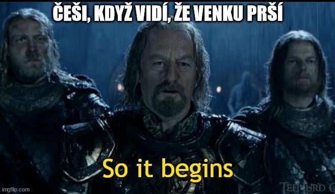 Už to začíná