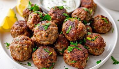 Homemade Albanian Qofte
