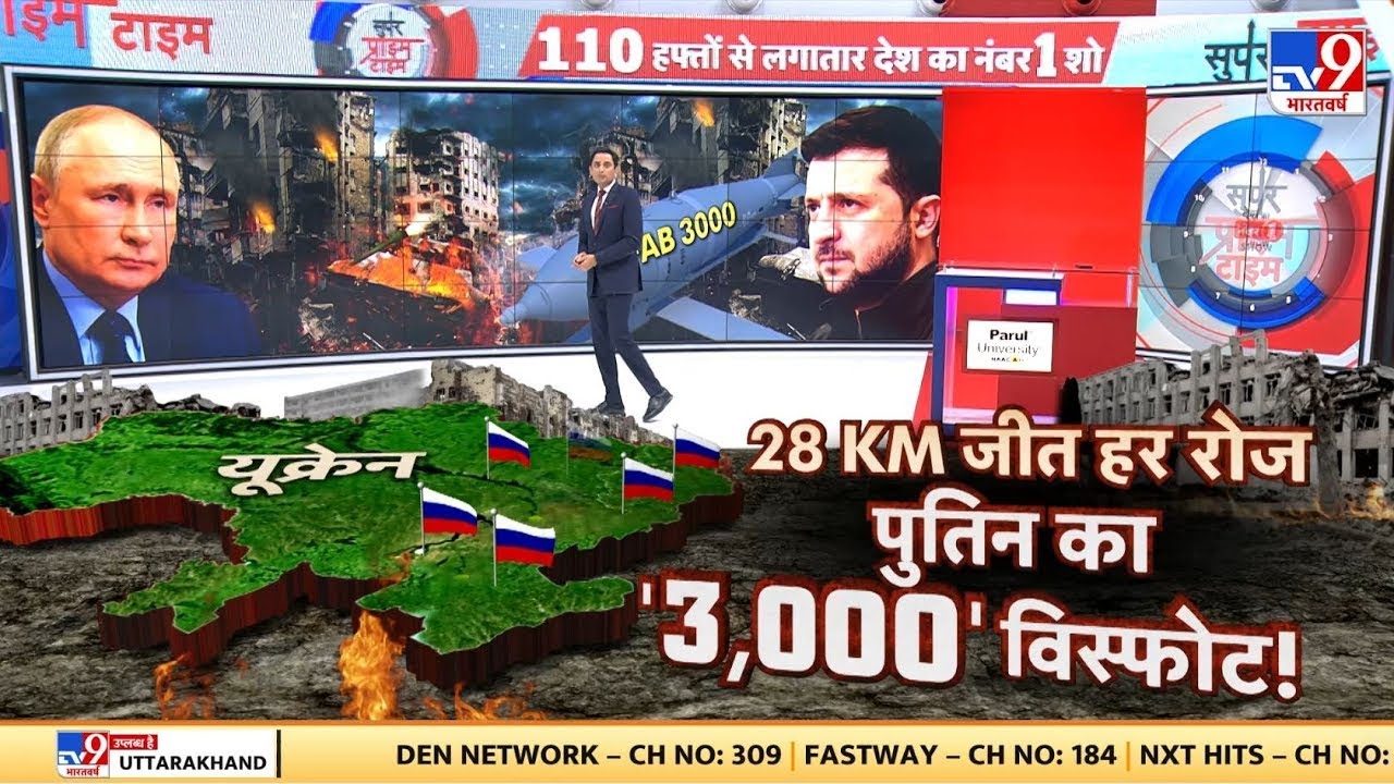 Russia Ukraine War Live: 28 KM जीत हर रोज...Putin का '3000' विस्फोट! | Zelenskyy | NATO | Biden