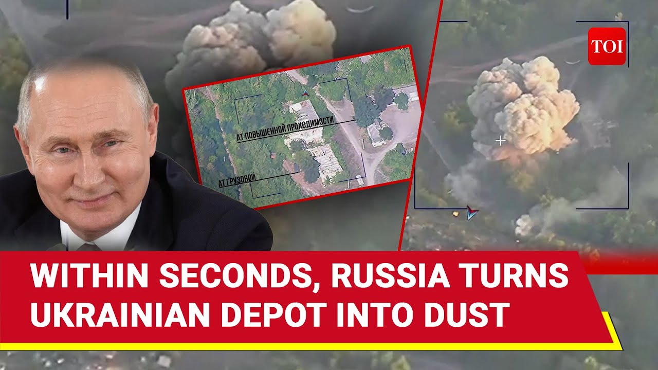 Kyiv's Depot Explodes As Putin’s Men Launch 'Pinpoint' Strikes | Russia-Ukraine War