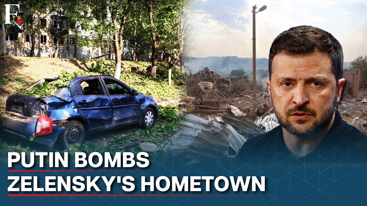 Russian Missile Hits Ukrainian President Zelensky's Hometown On Mourning Day | Russia Ukraine War