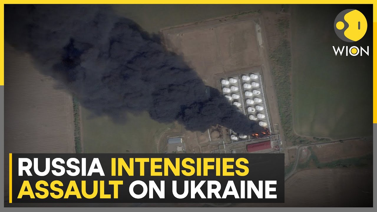 Russia-Ukraine war: Russia launches fresh wave of missile and drone attacks | WION