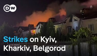 Ukraine, Russia trade massive cross-border strikes | DW News