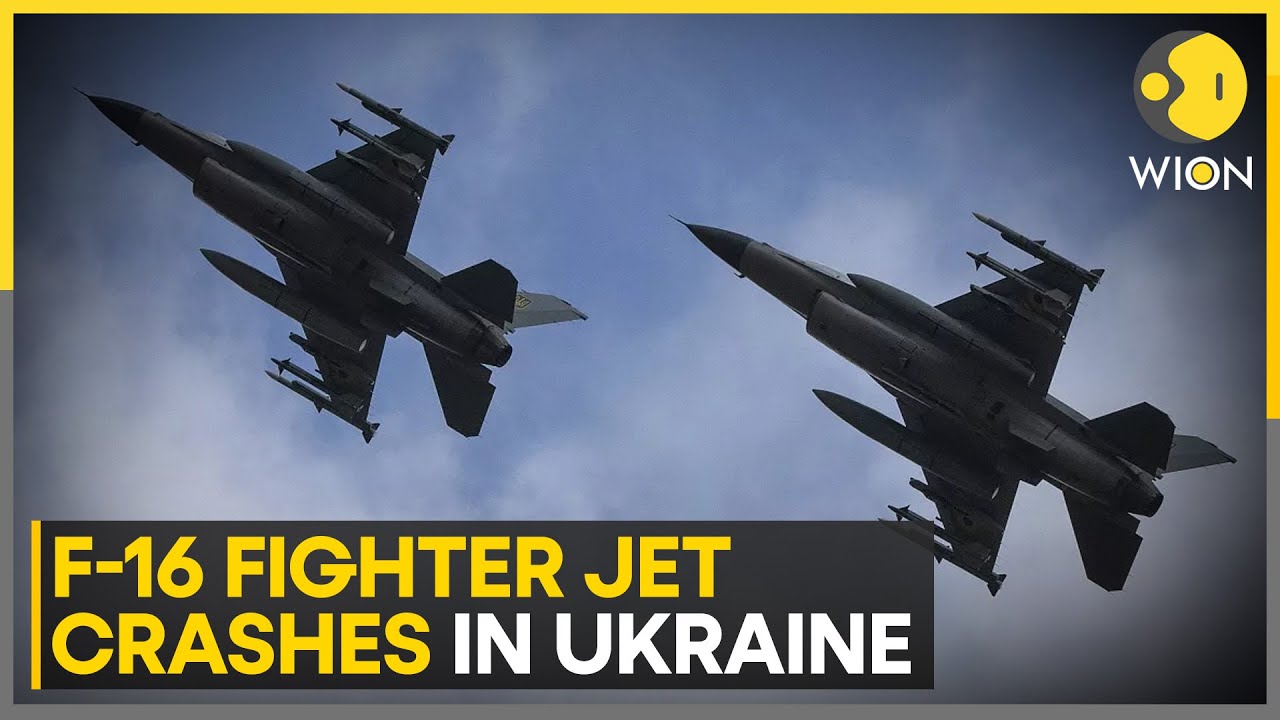 Russia-Ukraine war: F-16 fighter jet crashes in Ukraine | Latest News | WION