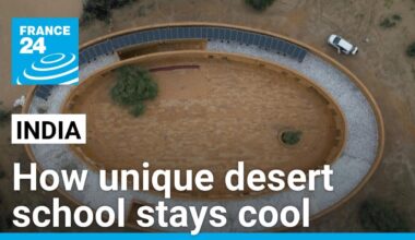‘Like paradise’: Indian desert school provides respite from heat • FRANCE 24 English