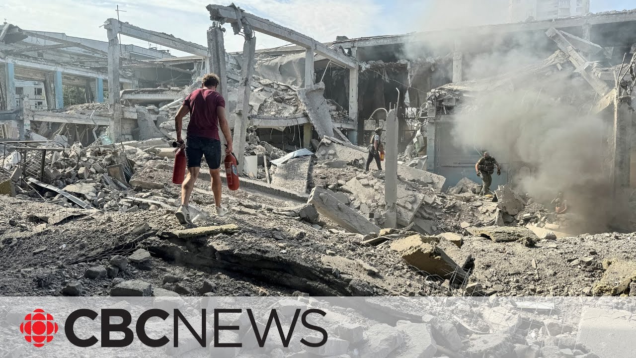 Russia strikes Kharkiv after saying it downed 150 Ukrainian drones