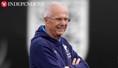 Sven-Goran Eriksson: Former England manager dies aged 76 after cancer battle