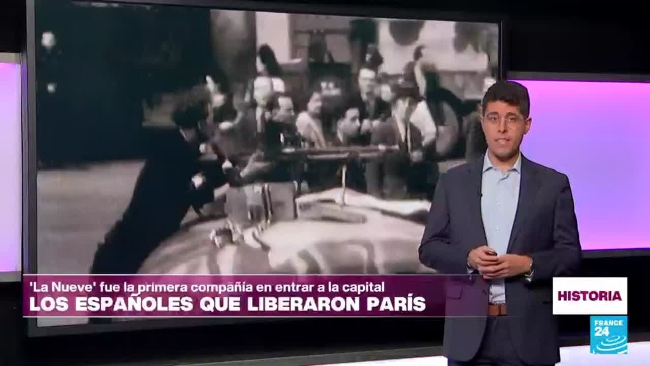 'La Nueve', la compañía de mayoría española que liberó París en 1944 • FRANCE 24 Español