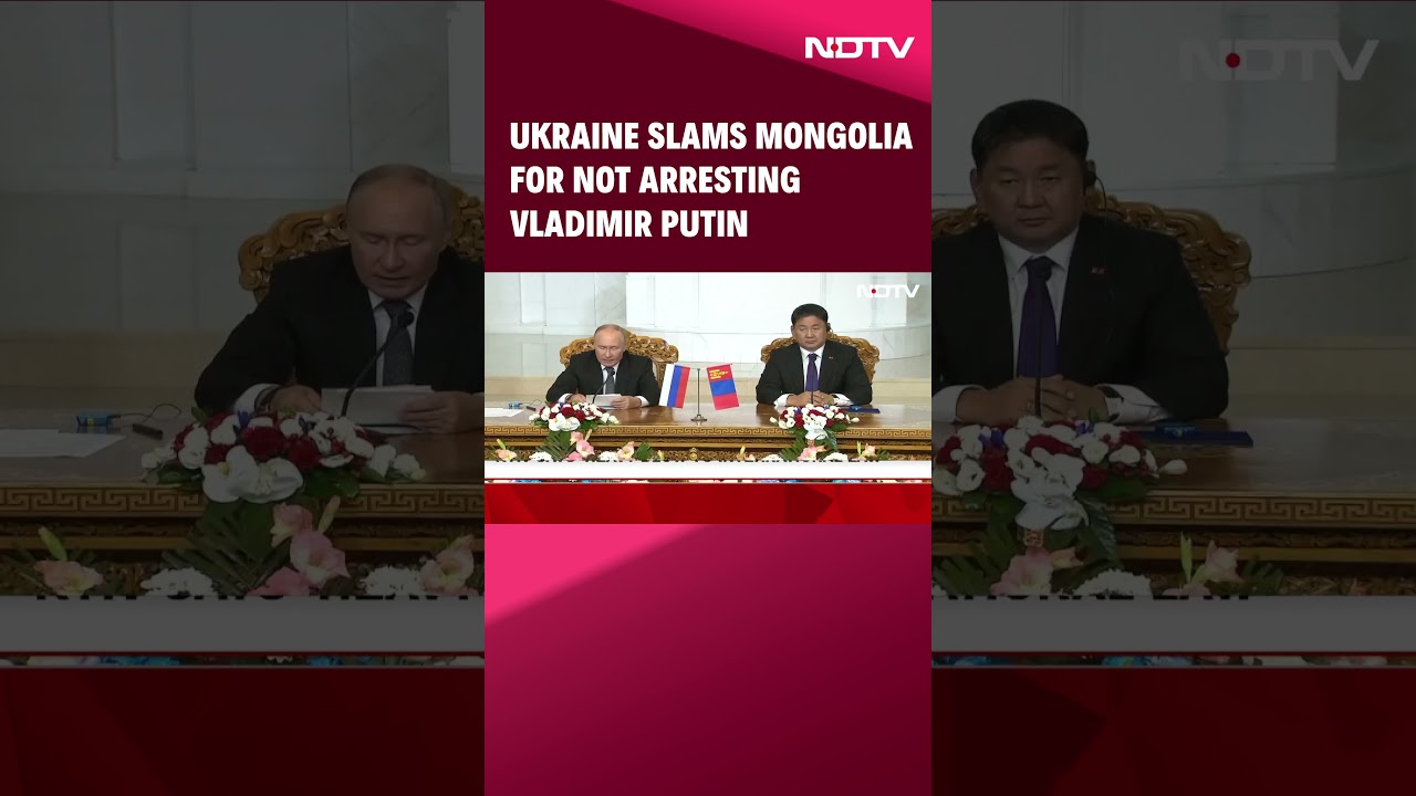Russia Ukraine News | Ukraine Slams Mongolia For Not Arresting Vladimir Putin