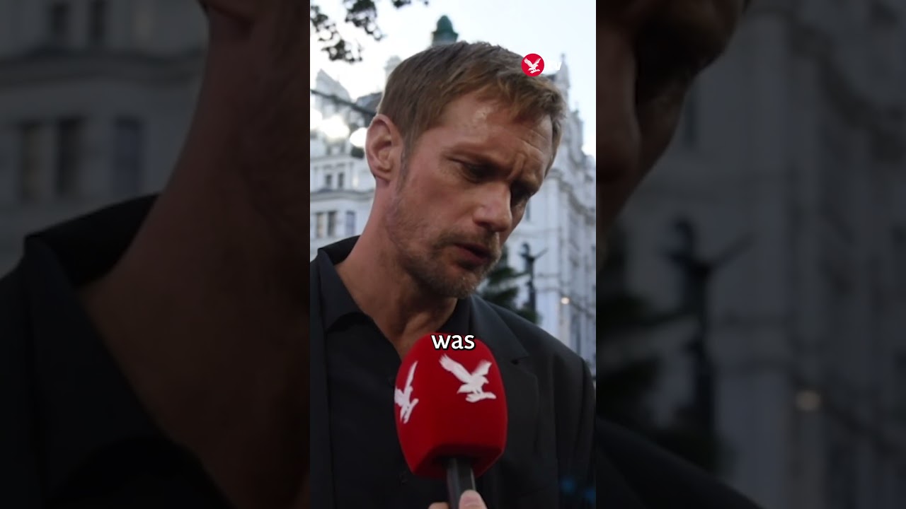 Alexander Skarsgard on Kate Winslet’s dedication to bringing Lee Miller’s story to life #shorts