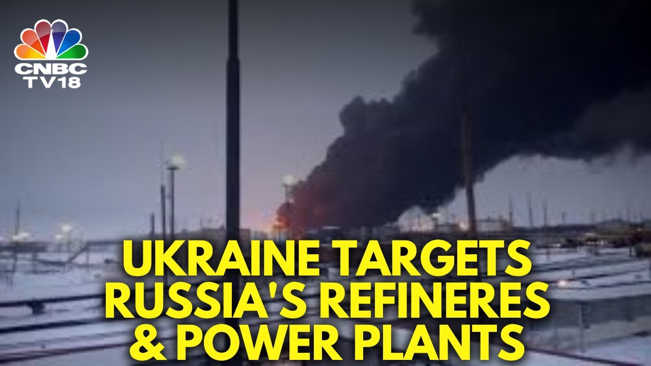 Russia Says Ukrainian Drones Targeted Refinery, Power Plants Near Moscow | Russia-Ukraine | N18G