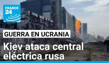 Ucrania lanza ataque dirigido a centrales eléctricas y una refinería de petróleo en Rusia