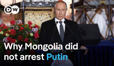 Ukraine and EU criticise Mongolia for hosting Vladimir Putin | DW News