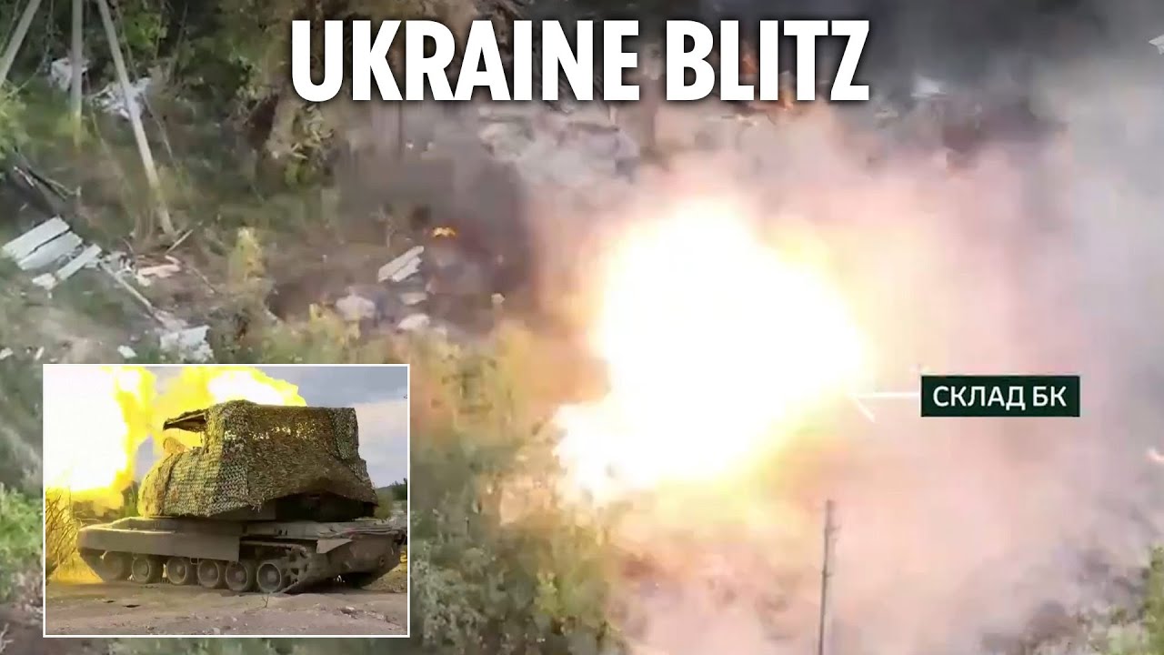 Ukraine rains missiles down on Russians as they continue Kursk bombardment