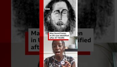 Man found frozen in US cave identified after 47 years. #Shorts #Pennsylvania #BBCNews