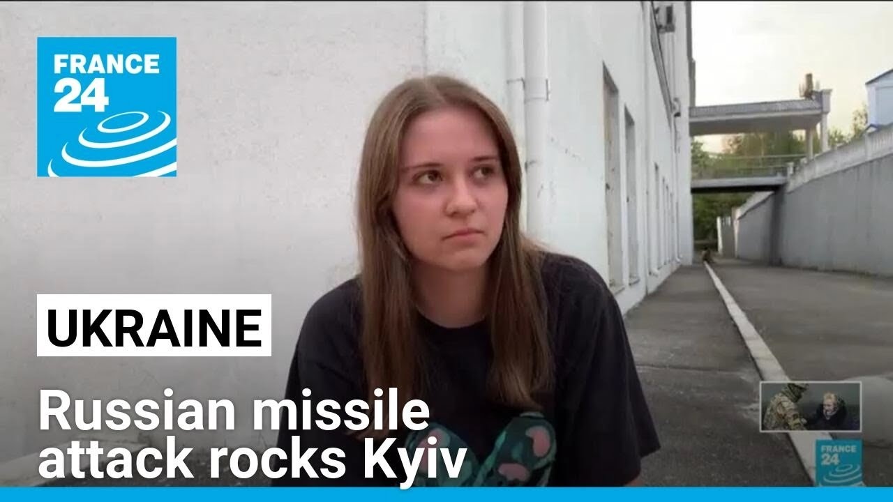 Russian missile attack rocks Kyiv and other areas of Ukraine • FRANCE 24 English