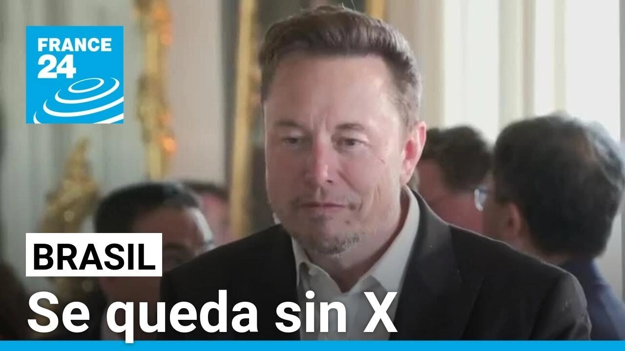 Suspensión total de la red social X en Brasil • FRANCE 24 Español