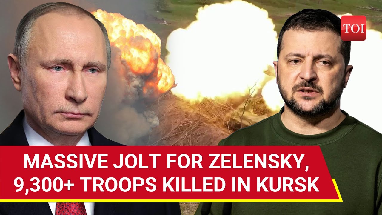 Russian Hellfire Wipes Out 9,300 Ukrainian Troops In Kursk; Putin Says Zelensky 'Failed In...'