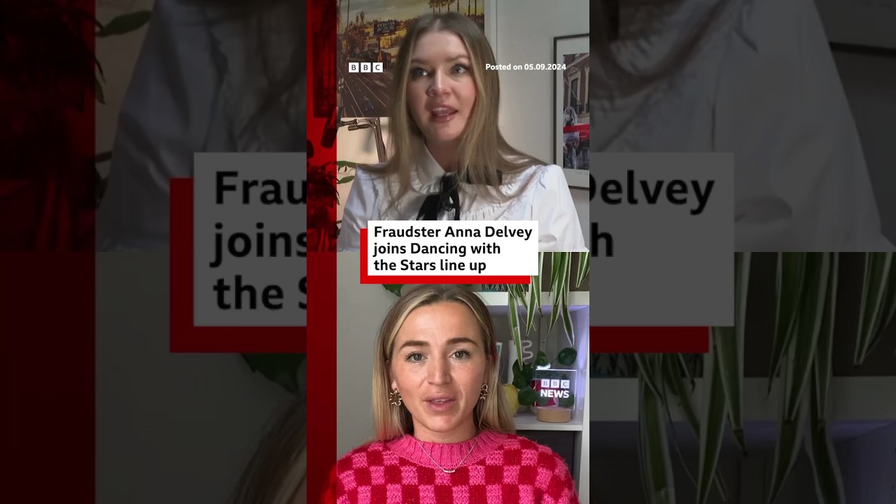 Fraudster Anna Delvey joins line-up for Dancing With The Stars. #AnnaDelvey #DWTS #BBCNews