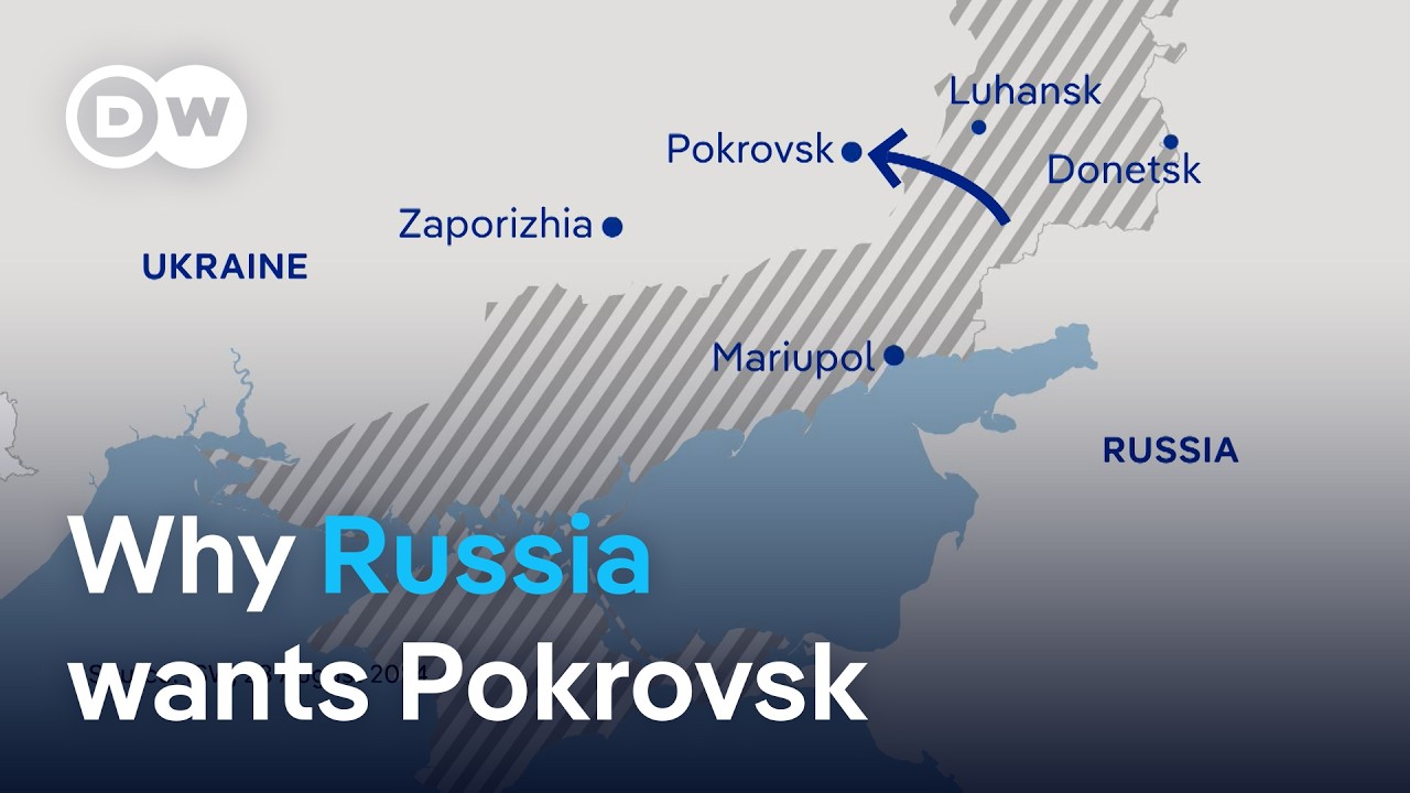 Russian forces advancing on Ukraine's Pokrovsk | DW News